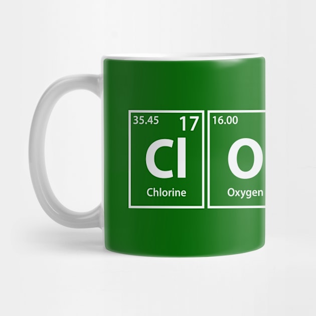 Clover (Cl-O-V-Er) Periodic Elements Spelling by cerebrands